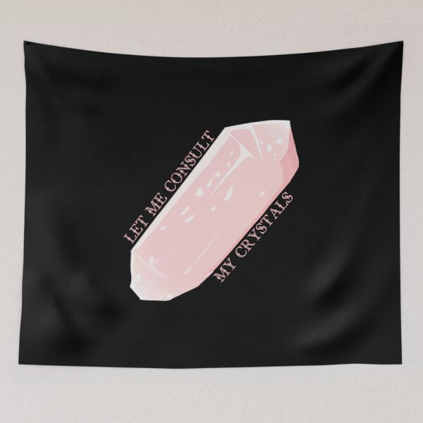 Item preview, Let Me Consult My Crystals Pink designed and sold by everything4eva.