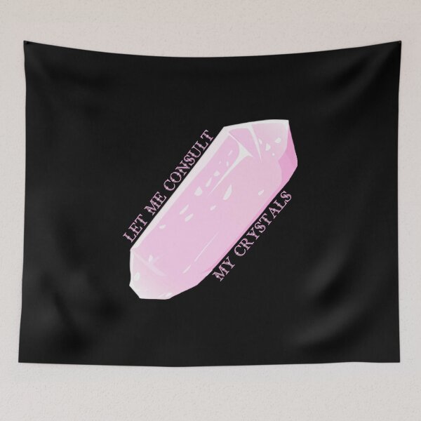 Item preview, Let Me Consult My Crystals Pink designed and sold by everything4eva.