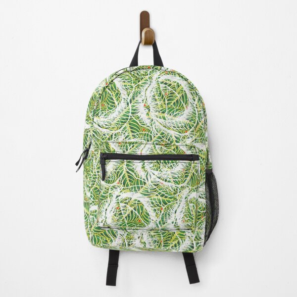 Item preview, Tropical Green Leaves Seamless Pattern White Floral Background designed and sold by BeInTouch.