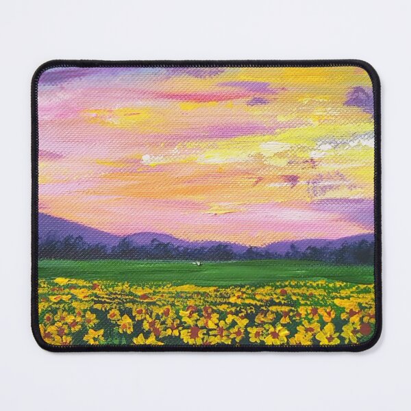 Item preview, pastel acrylic sunset designed and sold by Sanjyoti patil.