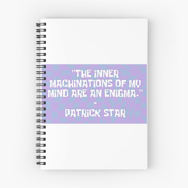 Item preview, Inner Machinations of my Mind Quote designed and sold by AshTreeCrtvCo.