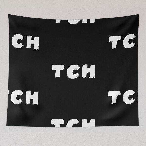 Item preview, Tch Text Monochrome Black designed and sold by Meepuruproject.