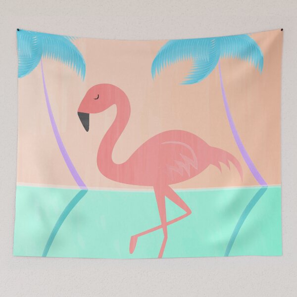 Item preview, Flamingo Illustration  designed and sold by Julia Poulter.
