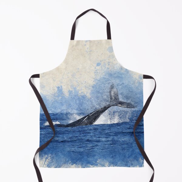 Item preview, Watercolor Whale in The Ocean designed and sold by BEyourself be.
