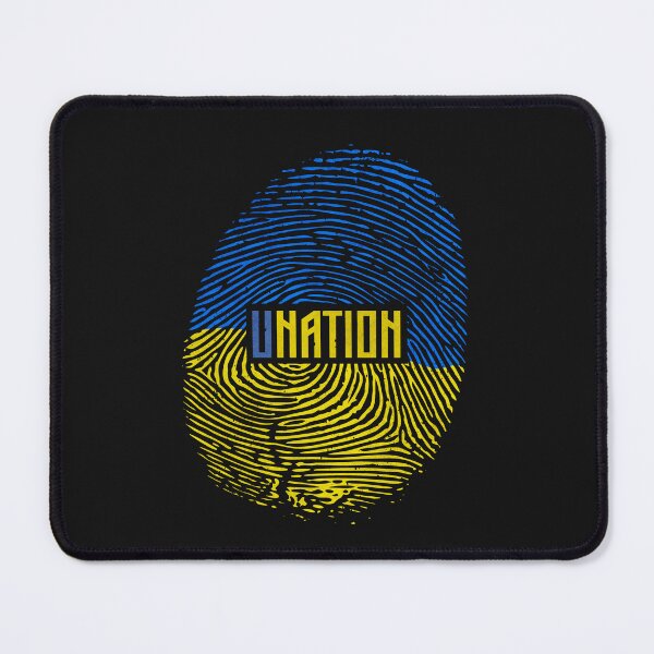 Item preview, Ukrainian Nation Flag Of Ukraine in Finger Print designed and sold by alenaz.