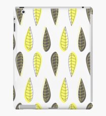 Retro leaves pattern iPad Case/Skin