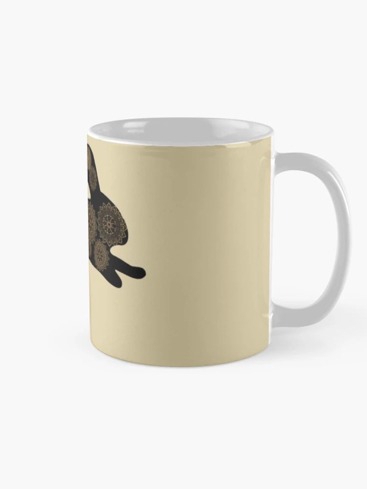 Thumbnail 3 of 6, Coffee Mug, Hopping Rabbit  designed and sold by Rani-Adil.