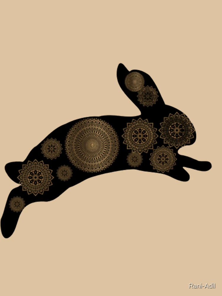 Thumbnail 6 of 6, Pullover Hoodie, Hopping Rabbit designed and sold by Rani-Adil.