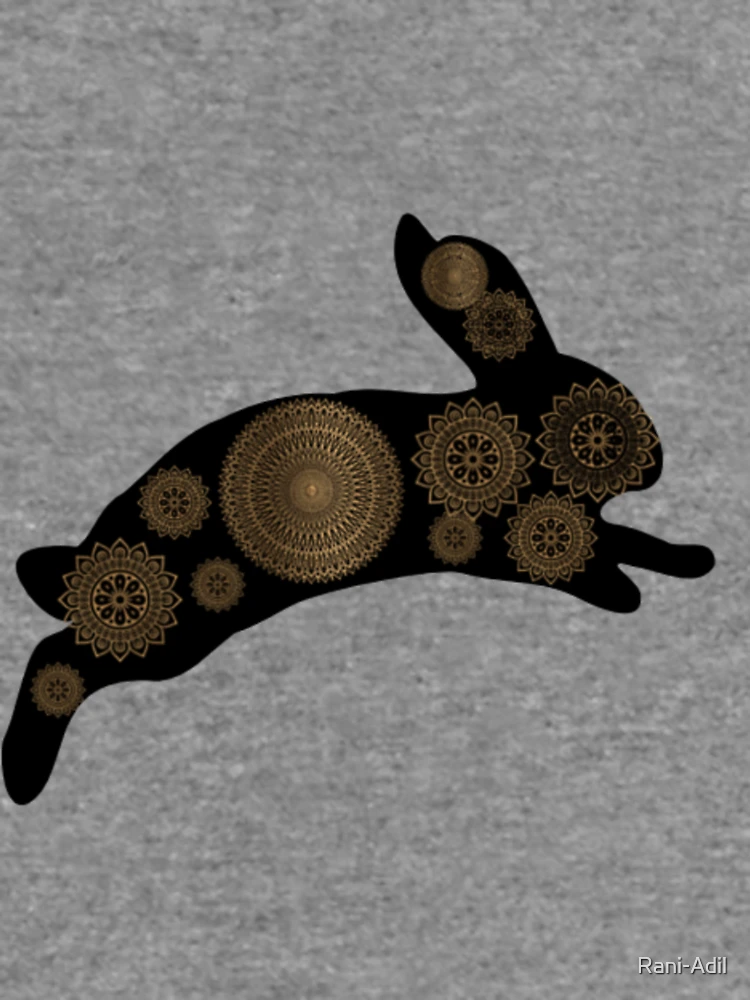 Thumbnail 6 of 6, Lightweight Sweatshirt, Hopping Rabbit designed and sold by Rani-Adil.