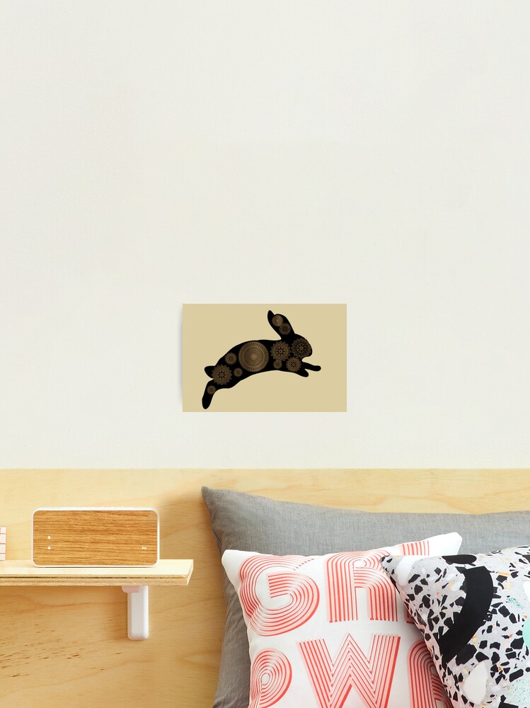 Thumbnail 2 of 3, Photographic Print, Hopping Rabbit  designed and sold by Rani-Adil.