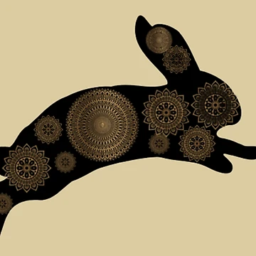 Artwork thumbnail, Hopping Rabbit by Rani-Adil