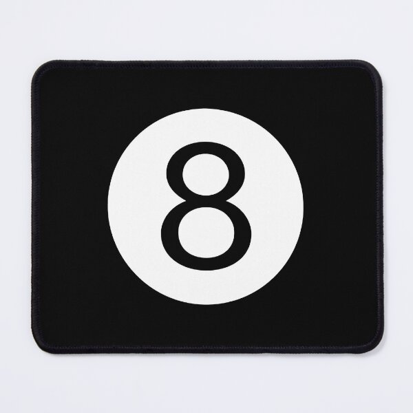 Item preview, One And Only - Be Unique Be Different - Black 8 Ball Pool Conceptual Design designed and sold by PegeenWarm.