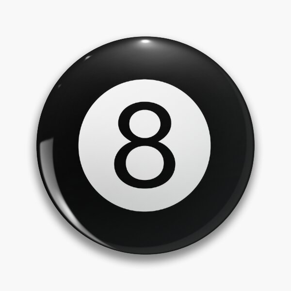 Item preview, One And Only - Be Unique Be Different - Black 8 Ball Pool Conceptual Design designed and sold by PegeenWarm.