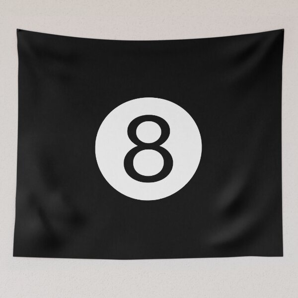 Item preview, One And Only - Be Unique Be Different - Black 8 Ball Pool Conceptual Design designed and sold by PegeenWarm.