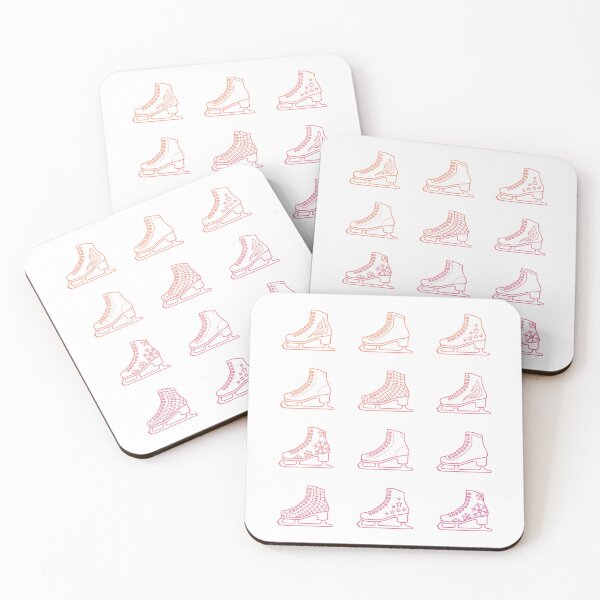 Item preview, Glide Across the Ice! (Peach & Pink) designed and sold by RanRanDesigns.