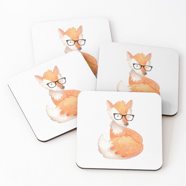 Item preview, Hipster Mister Fox designed and sold by KGoPrintables.