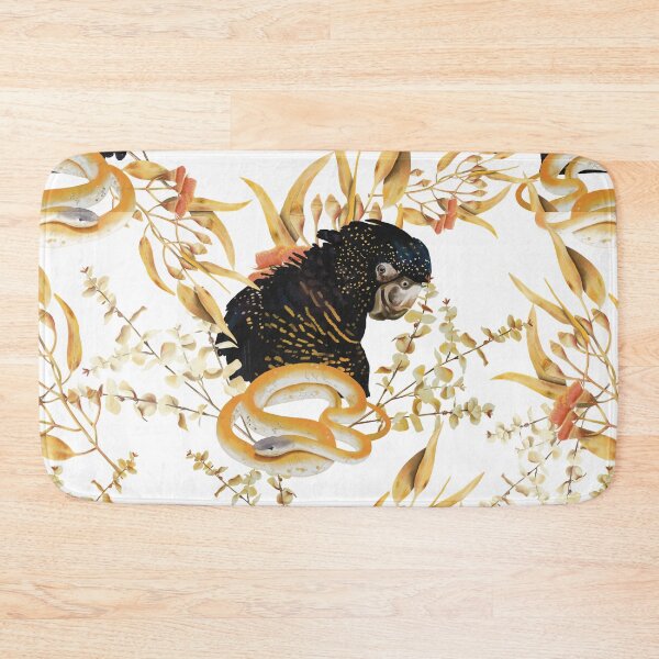Item preview, Black Cockatoo and Golden Snake designed and sold by carmengoodart.