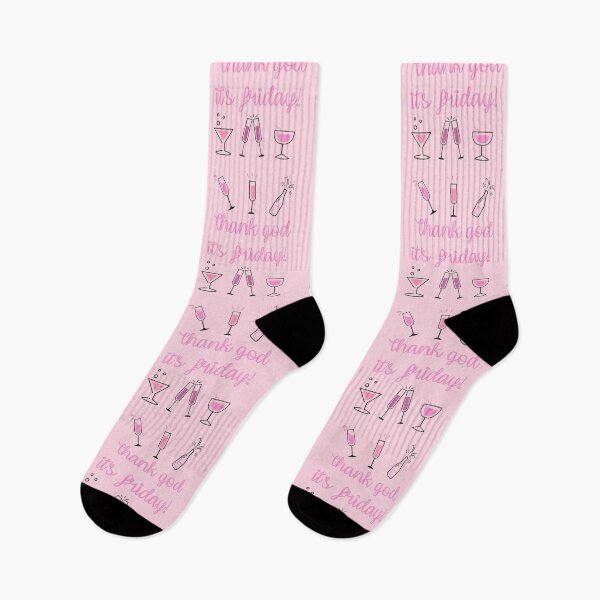Item preview, Thank God Its Friday Drinks Celebrations Pink designed and sold by everything4eva.