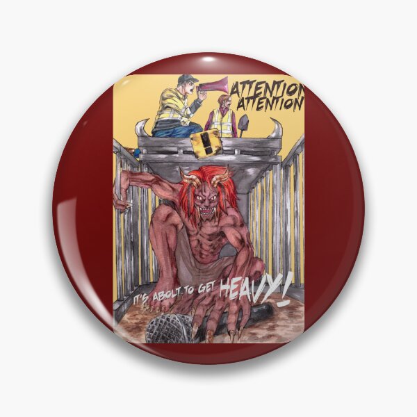 Item preview, Shinedown ATTENTION ATTENTION fan art   designed and sold by DurrSignz.