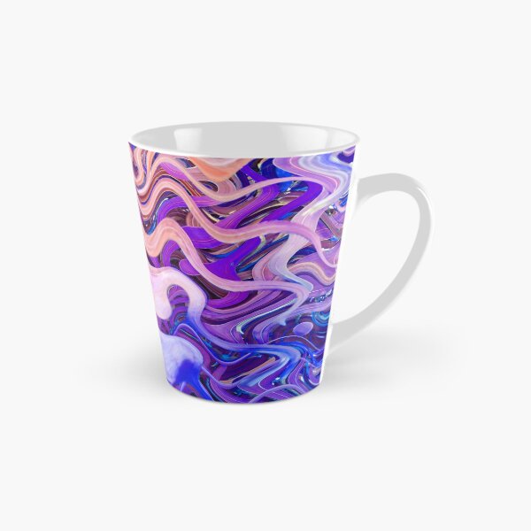Item preview, Groovy Hippie Style Abstract Wavy Lines in Pink and Purple Shades 1 of 4 designed and sold by Beachy.