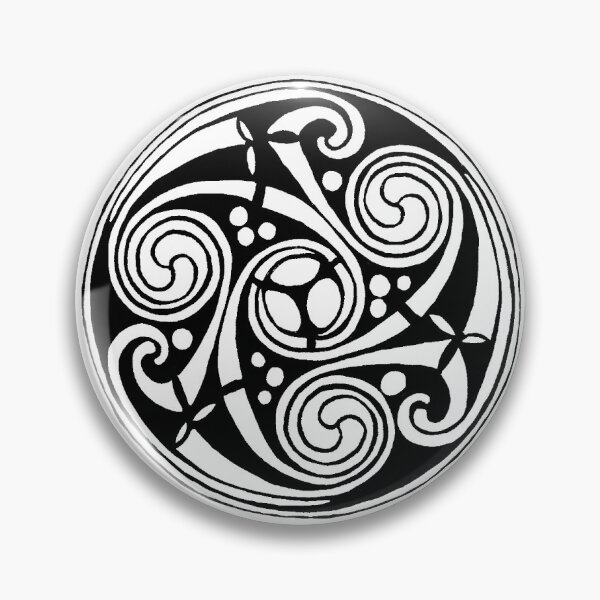 Item preview, Celtic – pictish triskele designed and sold by Luis Miguez' Redbubble Shop.