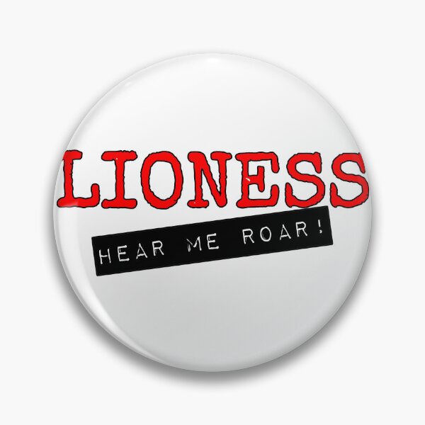 Item preview, Lioness Hear Me Roar Cool Women's Football Design designed and sold by TrulyEpoque.