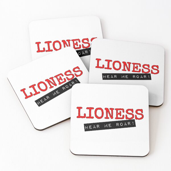 Item preview, Lioness Hear Me Roar Cool Women's Football Design designed and sold by TrulyEpoque.
