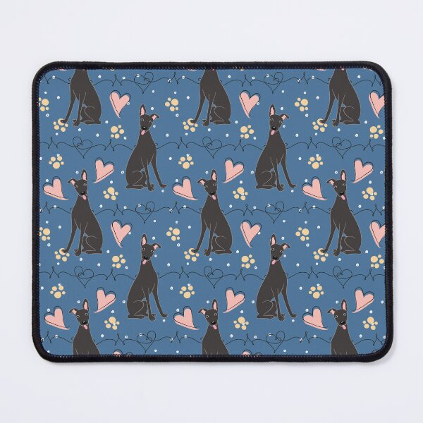 Item preview, LOVE Black Whippet designed and sold by Lulupainting.