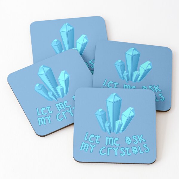 Item preview, Let Me Ask My Crystals Blue designed and sold by everything4eva.