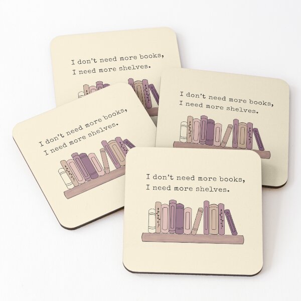 Item preview, I need more shelves- Funny Book lovers Design designed and sold by The Bookworm Store.