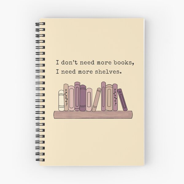 Item preview, I need more shelves- Funny Book lovers Design designed and sold by The Bookworm Store.