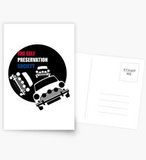 Classic Mini Cooper S - Italian Job Postcards