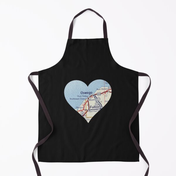 Item preview, Oswego NY Vintage Map  designed and sold by MilanDittrich.