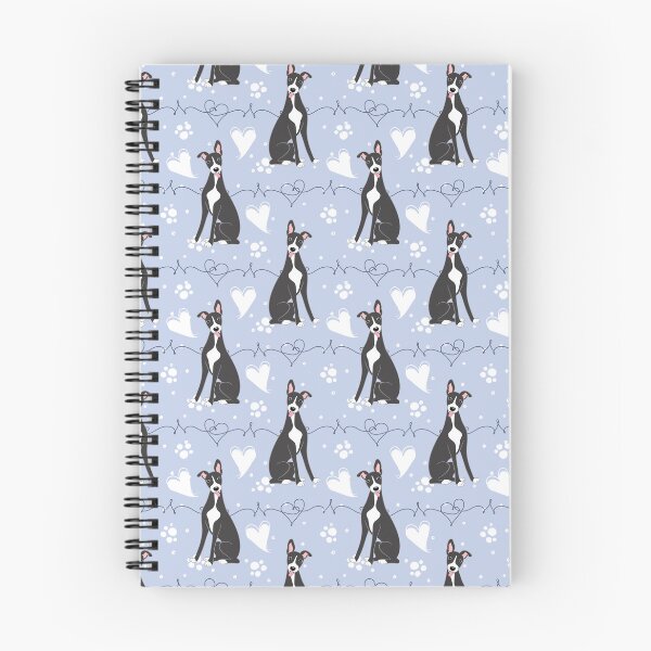 Item preview, LOVE Black White Whippet designed and sold by Lulupainting.