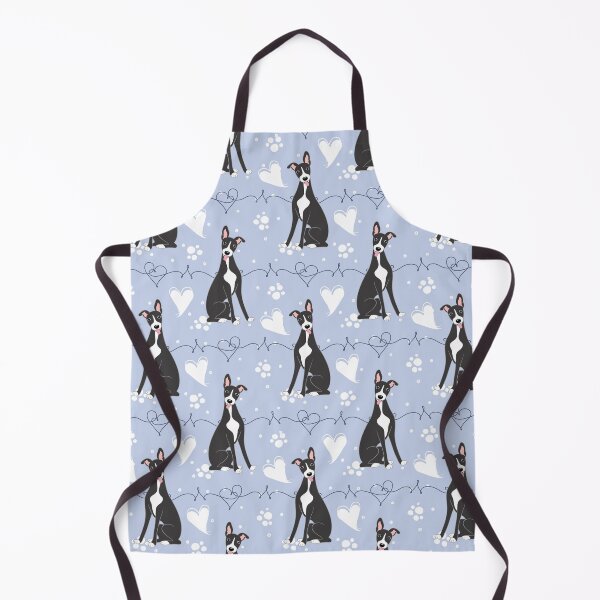 Item preview, LOVE Black White Whippet designed and sold by Lulupainting.