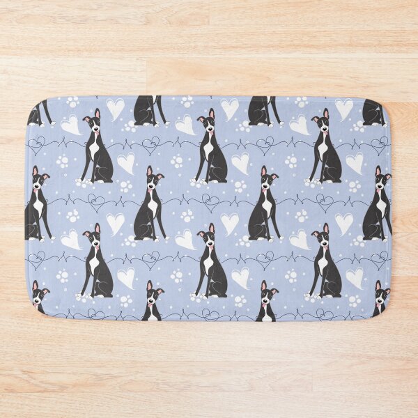 Item preview, LOVE Black White Whippet designed and sold by Lulupainting.