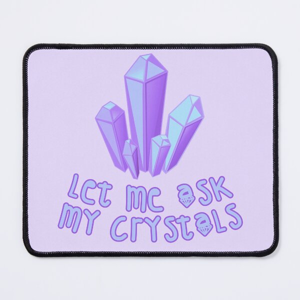 Item preview, Let Me Ask My Crystals Purple designed and sold by everything4eva.