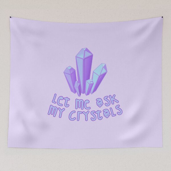Item preview, Let Me Ask My Crystals Purple designed and sold by everything4eva.