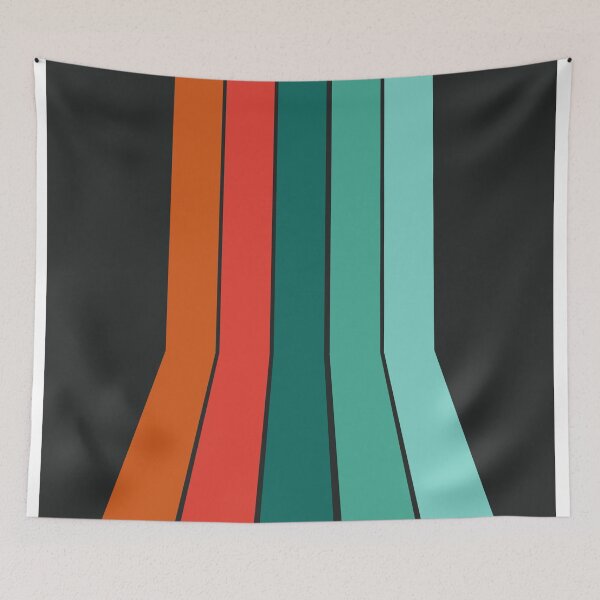 Item preview, Far Out - 70's style trendy throwback retro gifts 1970s abstract art by Seventy Eight designed and sold by 78designs.