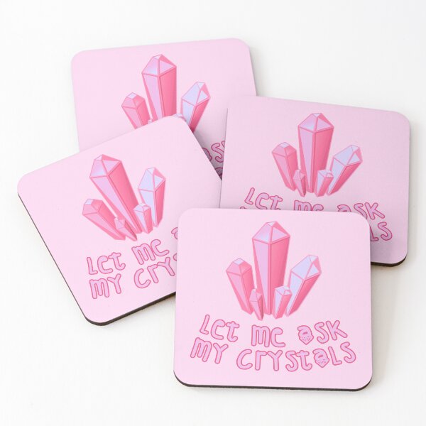 Item preview, Let Me Ask My Crystals Pink designed and sold by everything4eva.