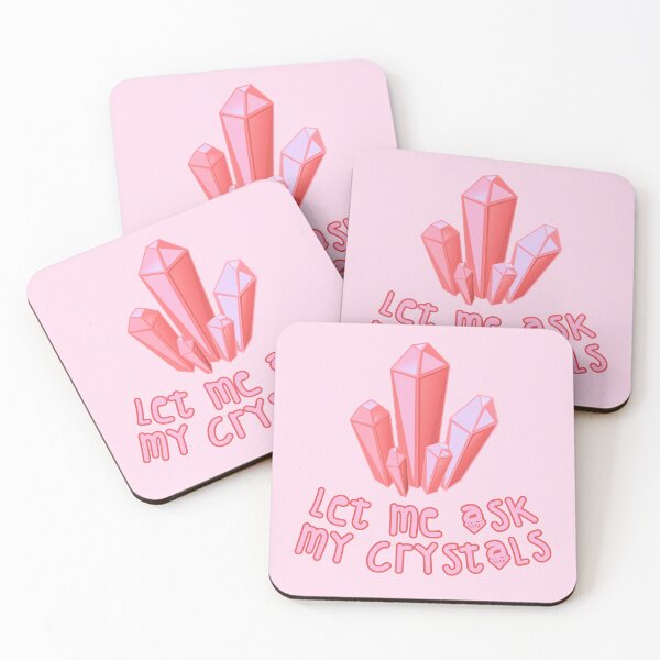 Item preview, Let Me Ask My Crystals Pink designed and sold by everything4eva.