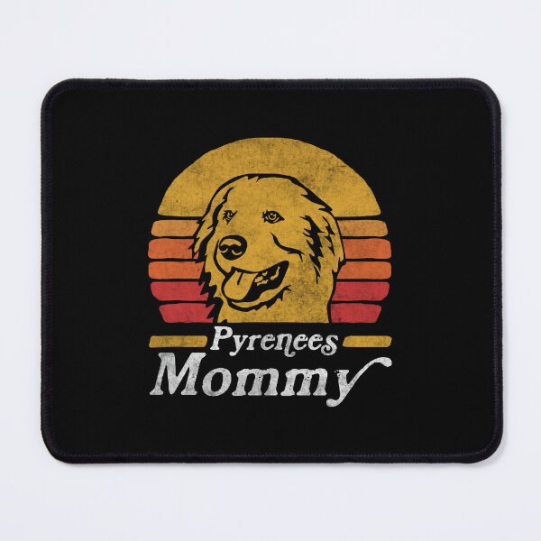 Item preview, Retro Vintage Great Pyrenees Mommy designed and sold by More Cute Dogs.
