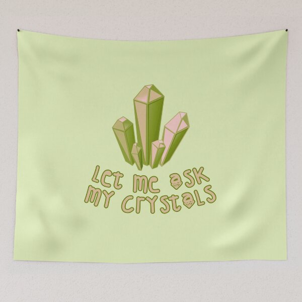 Item preview, Let Me Ask My Crystals Olive designed and sold by everything4eva.