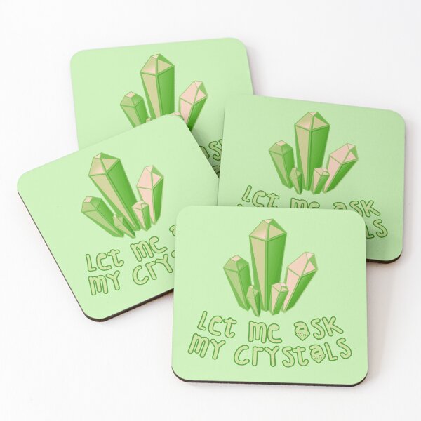 Item preview, Let Me Ask My Crystals Green designed and sold by everything4eva.