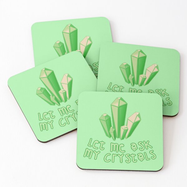 Item preview, Let Me Ask My Crystals Green designed and sold by everything4eva.