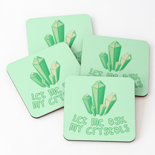 Item preview, Let Me Ask My Crystals Green designed and sold by everything4eva.