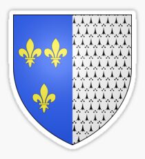 Coat of Arms of Brest, France Sticker