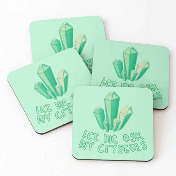 Item preview, Let Me Ask My Crystals Green designed and sold by everything4eva.