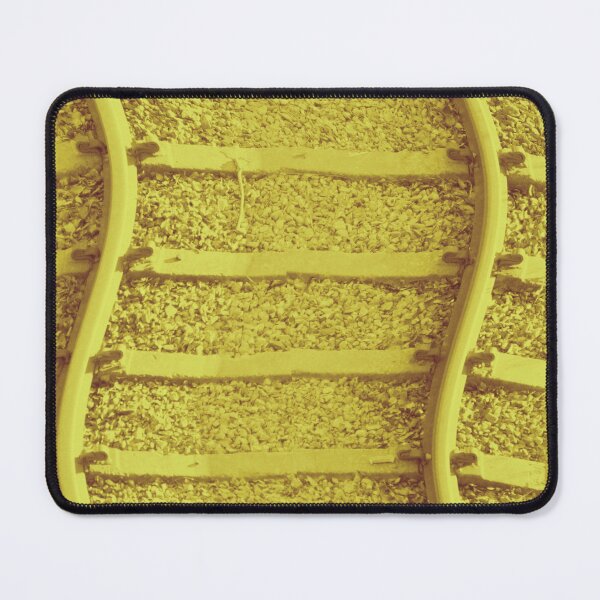 Item preview, Railway Tracks yellow designed and sold by Virtual Pathfinder.