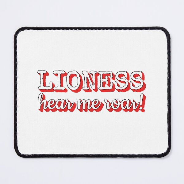 Item preview, Fun Lioness Hear Me Roar Cool Women's Football Design designed and sold by TrulyEpoque.